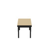 Steel Adjustable Height Work Table, Steel w/ Hardwood Top, 120" W x 48" D x 26-42" H, 2000 lb. Capacity
