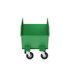 Steel Chip Truck, 17 cubic ft, 4-Wheel, 66"L x 36" W x 39" H, 2000 lb Capacity
