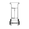 4-Wheel Drum Hand Truck, Aluminum, (2) Solid Rubber Wheels, (2) Rear Poly, 1000 lb. Capacity, Standard Chime Hook for Drums 4-Wheel Drum Hand Truck, Aluminum, (2) Solid Rubber Wheels, (2) Rear Poly, 1000 lb. Capacity, Standard Chime Hook for Drums