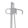 4-Wheel Drum Hand Truck, Aluminum, (2) Solid Rubber Wheels, (2) Rear Poly, 1000 lb. Capacity, Chime Hook for Drums w/ Locking Cover 4-Wheel Drum Hand Truck, Aluminum, (2) Solid Rubber Wheels, (2) Rear Poly, 1000 lb. Capacity, Chime Hook for Drums w/ Locking Cover