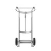 2-Wheel Drum Hand Truck, Aluminum, (2) Solid Rubber Wheels, 1000 lb. Capacity, Standard Chime Hook for Drums