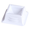 Reagent Reservoir, 5 mL, Pyramid Bottom, Polystyrene, White, Individually Wrapped, Sterile, case/80