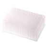 Storage Plate, 2 mL, 96 Deep-Well, Polypropylene, Round-Well, Round Bottom, 5 per Pack, case/25