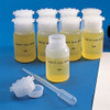 Lockable (Tamper Evident) Security Bottles, Wide Mouth LDPE, 1000mL, pack/5