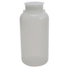 Lockable (Tamper Evident) Security Bottles, Wide Mouth LDPE, 1000mL, pack/5