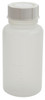 Wide Mouth Lab Bottles, Graduated, Polypropylene, 1000mL, case/25