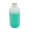 Tamper Evident Bottles, Single-Use Tear-Off Cap Ring, HDPE, 500mL, case/30