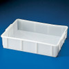 Stackable Deep Tray, HDPE, 17 x 12 x 4", 10 Liters