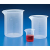 Griffin Beakers, Polypropylene, 250mL, case/40