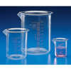 Griffin Beakers, Polypropylene, 250mL, case/40