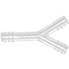 Tubing Connector "Y", Polypropylene, 6 mm, pack/100