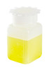 Square Bottles, Graduated HDPE, 50mL, case/100