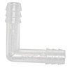 L-Shape Tubing Connectors, Polypropylene, 6 mm, pack/100