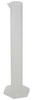 Graduated Cylinder, Molded-In Graduations, 50 mL, Polypropylene, case/20