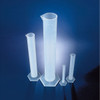 Graduated Cylinder, Molded-In Graduations, 250mL, Polypropylene, case/10