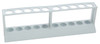 Test Tube Rack, 2-Tier, 18mm Tubes, HDPE, 9-3/4" x 2-3/8" x 2-7/8", pack/5