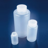 Wide Mouth Lab Bottles, Polypropylene, 8oz, case/72