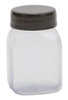 Wide Mouth Bottles, PVC, 50 ml, case/72