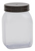 Wide Mouth Bottles, PVC, 200 ml, case/72