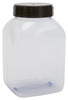 Wide Mouth Bottles, PVC, 2000 ml, case/24