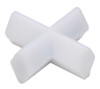 Star Bar Stirring Head, "X" Shape, PTFE, 3/4", pack/12