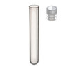 Labcon SuperClear® 12x75 mm Culture Tubes with Plug Caps, Polystyrene, 25 per Bag, Sterile, case/500 