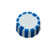 Labcon Screw Caps with Elastomeric Seal for SuperClear® Microcentrifuge Tubes, Blue Color, in Bags, case/5000 