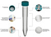 Labcon 15 mL SuperClear® Centrifuge Tubes, in Bulk, case/500 