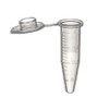 Labcon 1.5 mL SuperClear® Microcentrifuge Tubes with Extra Large Attached Caps, Clear, in Resealable Bags, case/5000 