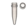 Labcon SuperClear® 2.0 mL Freestanding Screw Cap Microcentrifuge Tubes with Caps, Sterile, case/5000 