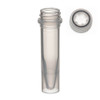 Labcon SuperClear® 1.5 mL Freestanding Screw Cap Microcentrifuge Tubes with Caps, Sterile, case/5000 