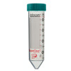 Labcon 50 mL SuperClear® Centrifuge Tubes with Plug-Style Caps, 25 per Rack, case/500 