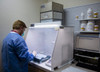 Sentry Air Systems 24" Ductless Fume Hood, Acrylic, High-Efficiency, 50-255 CFM (low to high with 2 stacked HEPA filters) 