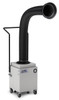 Sentry Air Systems Portable Fume Extractor Air Filter, Floor Sentry 300, 1 arm 5" D x 68" L, 350 CFM 