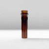 CP Lab Safety Amber Microcentrifuge Tubes, Sterile, 0.5mL, Screw Thread Cap, Conical with Skirted Base, Ribbed, Autoclavable PP, case/500