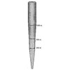 CP Lab Safety Pipette Tips, Reference Tip Pipet Tip, 200-1000uL, Racked, Natural, case/10,000 