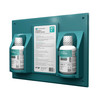 Emergency Eyewash Station, NeutraFlush 2-Bottle Unit, 16 oz Sterile Buffered AeroWash