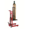 Cylinder Lift, 4-Wheel, hydraulic pump, 58"H x 20"H x 29.25"D
