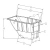 Tilt Cart Heavy Duty with Polyurethane Wheels
