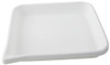 Lab Tray, Rounded Edge with Pour Spout, HDPE, 15 x 13 x 2.5"