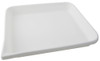 Lab Tray, Rounded Edge with Pour Spout, HDPE, 21 x 17 x 3"