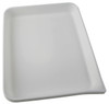 Lab Tray, Rounded Edge with Pour Spout, HDPE, 24 x 20 x 3.5"