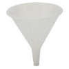Utility Funnels, Polypropylene, 8 ounce, 4-1/4", case/24