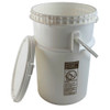 Locking Safety Pail with Screw-on Lid, EPA Compliant, 6 gallon, case/4