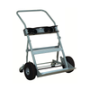 Double Cylinder Hand Truck, 10.5" Pneumatic Wheels, Rear Casters