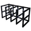 Gas Cylinder Barricade Rack, 8 Cylinder Capacity, 4 Wide / 2 Deep