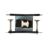Gas Cylinder Support Bracket, 1 Cylinder Capacity, Bench Mount, Steel