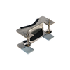 Gas Cylinder Support Bracket, 1 Cylinder Capacity, Bench Mount, Stainless Steel