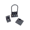Lecture Bottle Holder for (1) 2" or LB Gas Cylinder, Bench/Wall Mount