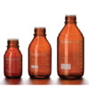 DURAN® PURE Bottle Only, Amber Borosilicate Glass, GL45, 500mL, case/10